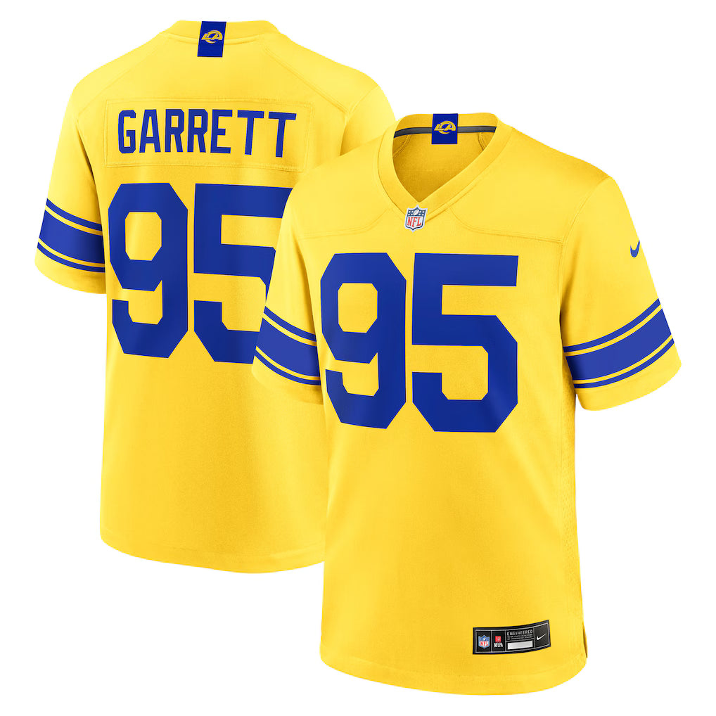 Myles Garrett Los Angeles Rams Classic Sol Jersey - Gold