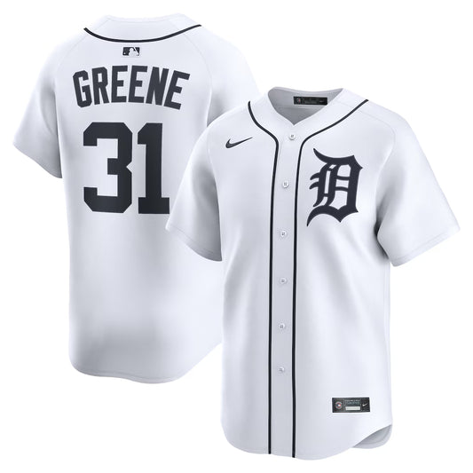 Riley Greene Detroit Tigers Home Jersey - White