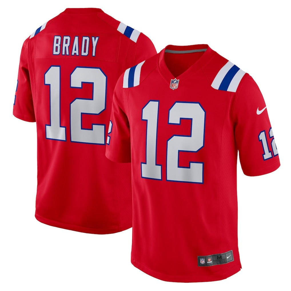 Tom Brady New England Patriots Retired Player Jersey - Red