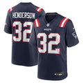 TreVeyon Henderson New England Patriots Jersey - Navy