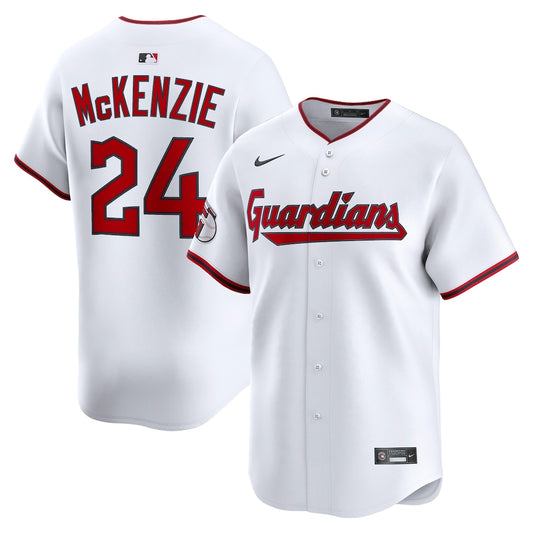 Triston McKenzie Cleveland Guardians Home Jersey - White