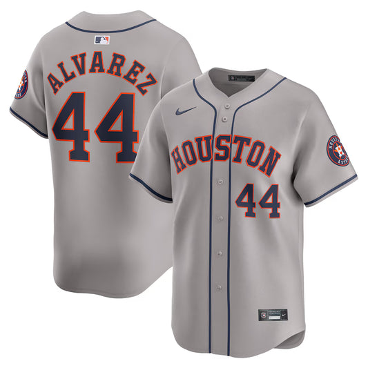 Yordan Alvarez Houston Astros Away Jersey - Gray