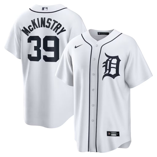 Zach McKinstry Detroit Tigers Home Jersey - White