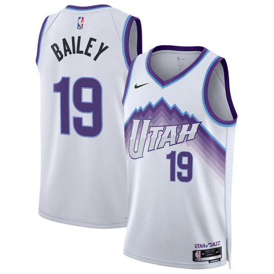 Ace Bailey Utah Jazz Unisex Swingman Jersey - Association Edition - White