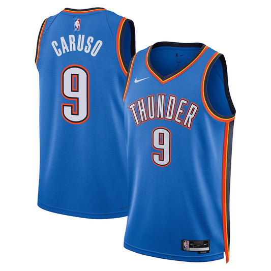 Alex Caruso Oklahoma City Thunder Unisex Swingman Jersey - Icon Edition - Blue