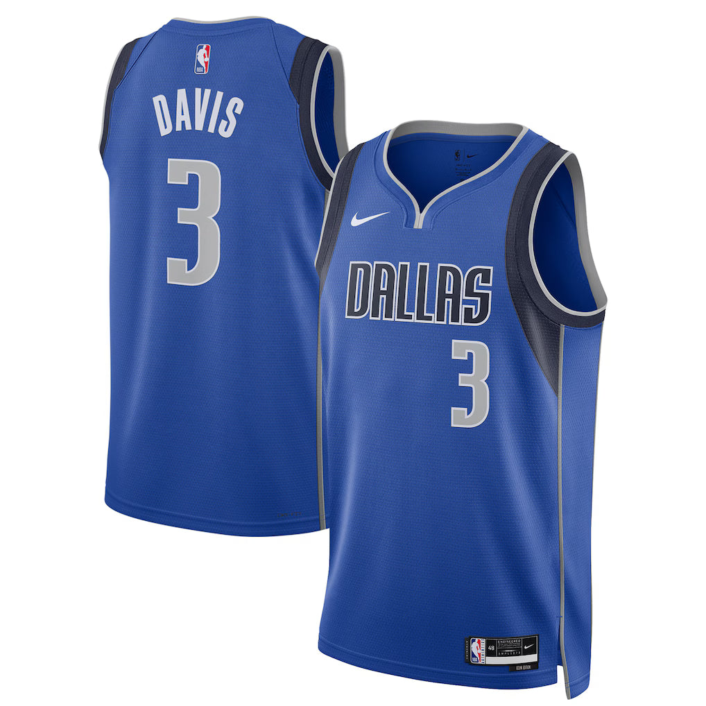 Anthony Davis Dallas Mavericks Unisex Swingman Player Jersey - Icon Edition - Blue