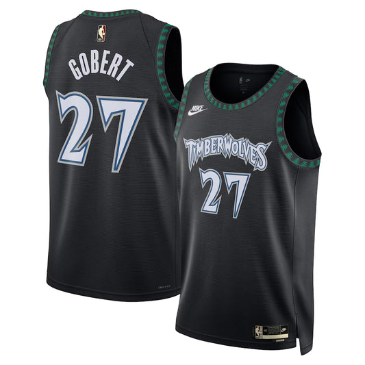 Rudy Gobert Minnesota Timberwolves Unisex Swingman Jersey - Classic Edition - Black