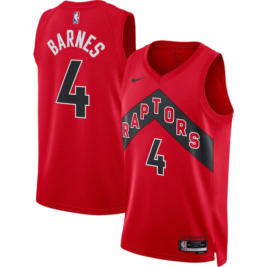 Scottie Barnes Toronto Raptors Nike Unisex Swingman Jersey - Icon Edition - Red