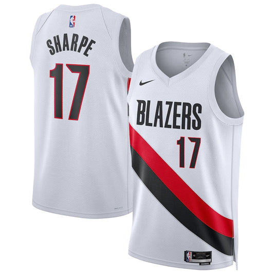 Shaedon Sharpe Portland Trail Blazers Unisex Swingman Player Jersey - Association Edition - White