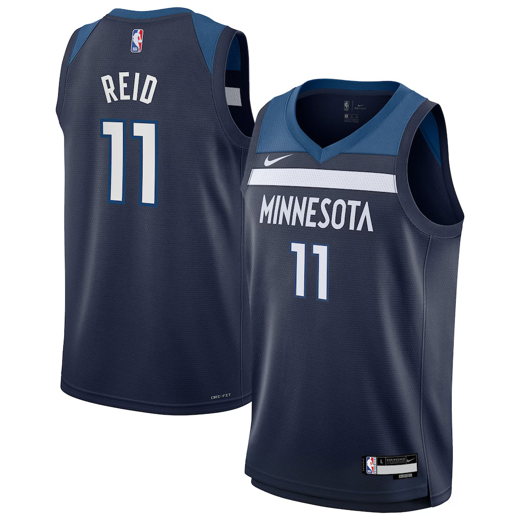 Naz Reid Minnesota Timberwolves Swingman Jersey - Icon Edition - Navy
